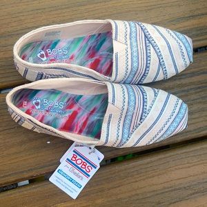 Bobs sketcher memory foam slip on shoes -brand new